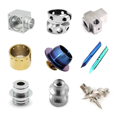 Customized CNC Turning Machining Part with Anodized Surface and DWG Drawing