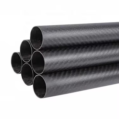 Custom 3K Carbon Fiber Tube Lightweight Sport Equipment with Durable Pattern