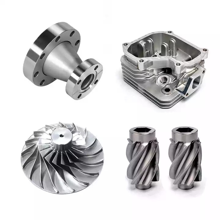 Brass Aluminum Titanium 5 Axis CNC Machining Parts CNC Turning Machine Parts