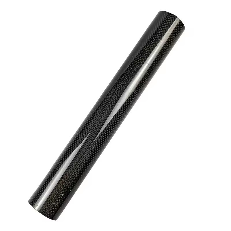 Factory Manufacture Carbon Fiber Pultruded Round Tube Carbon Fiber Round Pipe