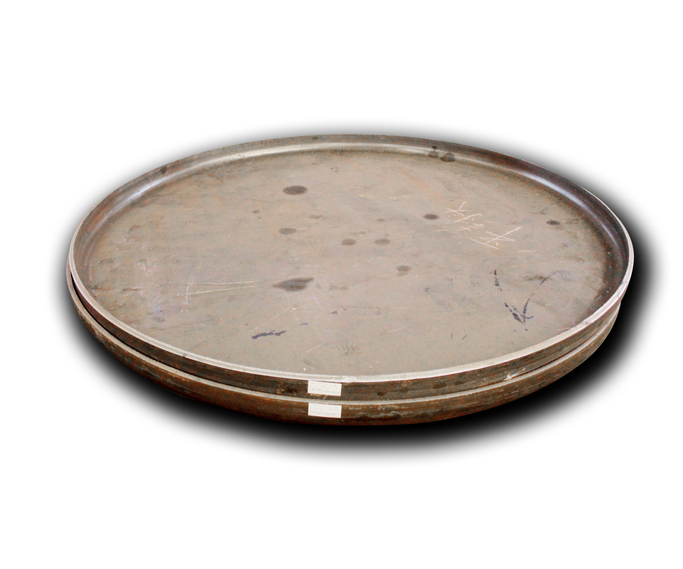 Gas Liquid Flat Bottom Head S31803 Flat Dished Head For Petroleum ASME