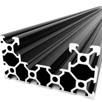 V Slot C Extrusion Aluminum Profiles 2020 2040 4080 2060 Bars Black 20x40 For Rail